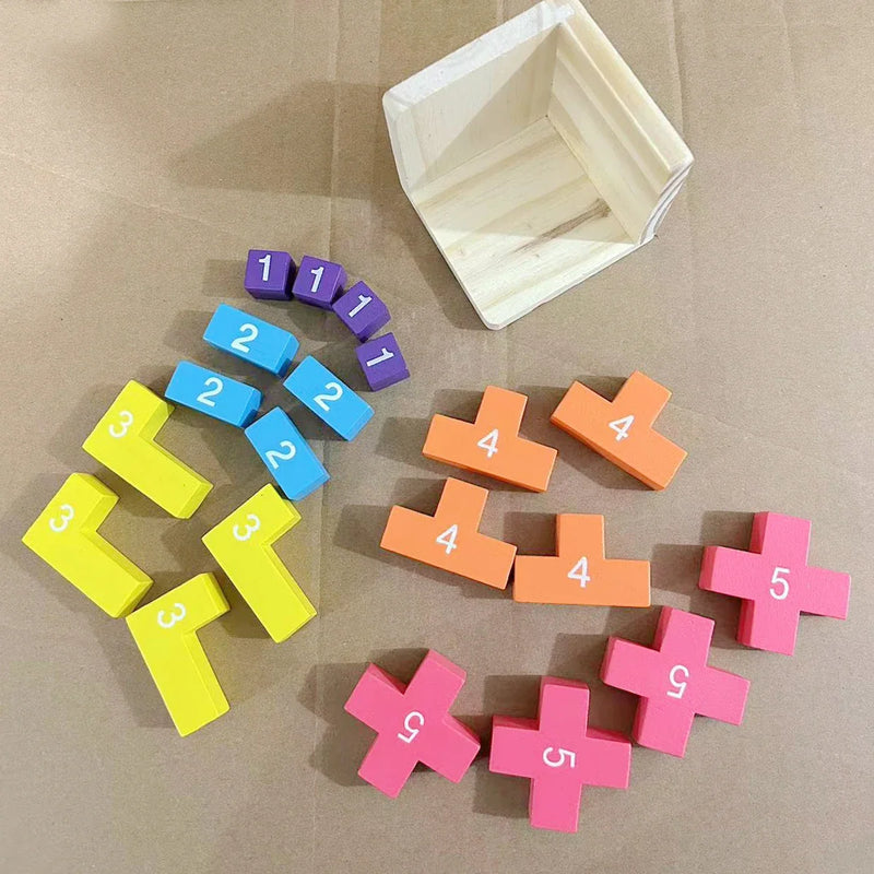 Classic Luban Lock Cube Puzzle