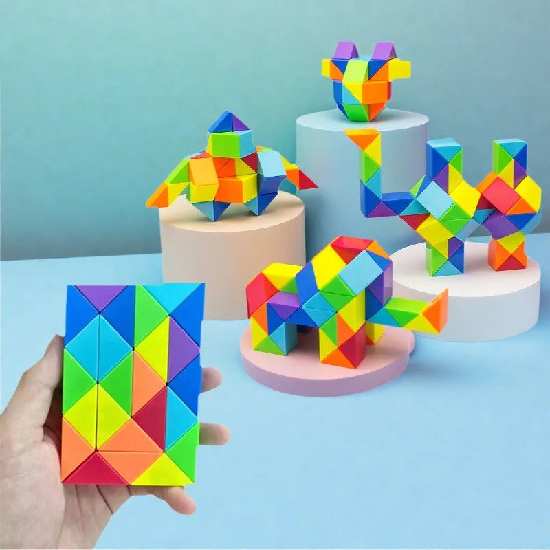 Rainbow Snake Magic Cube