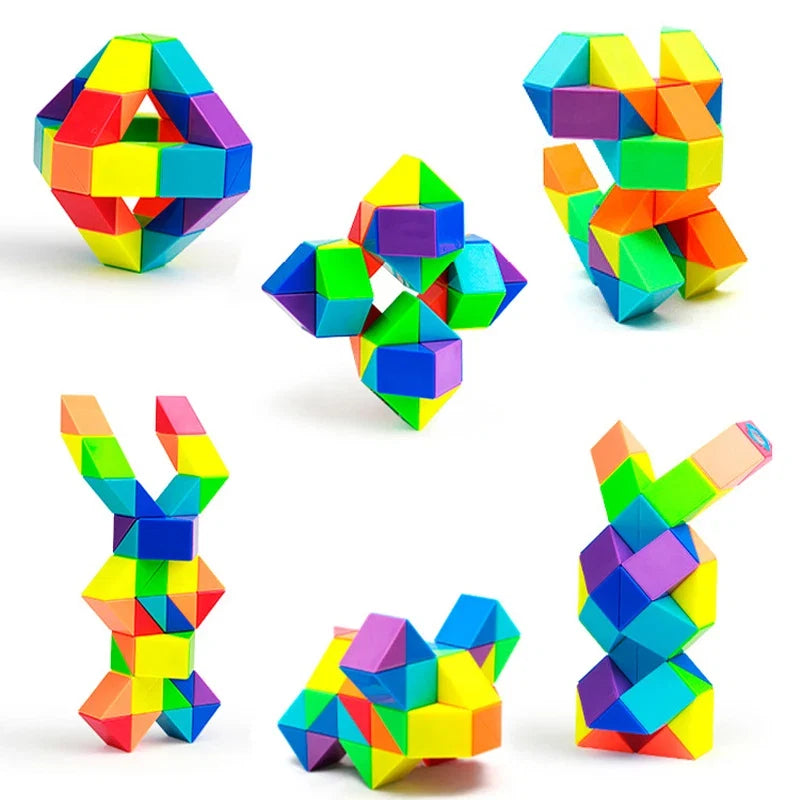 Rainbow Snake Magic Cube