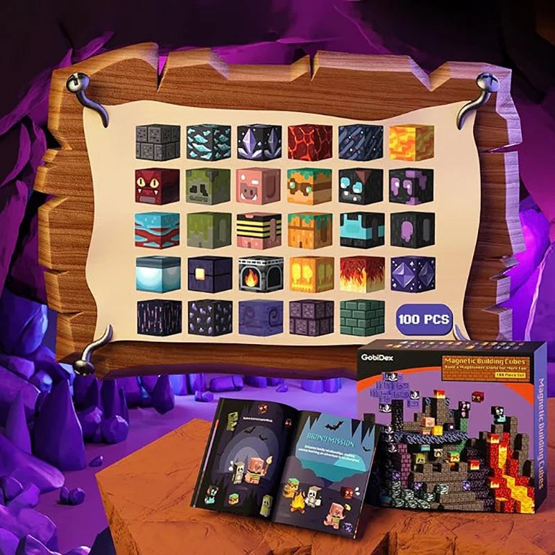 My World Magnetic Tiles Set