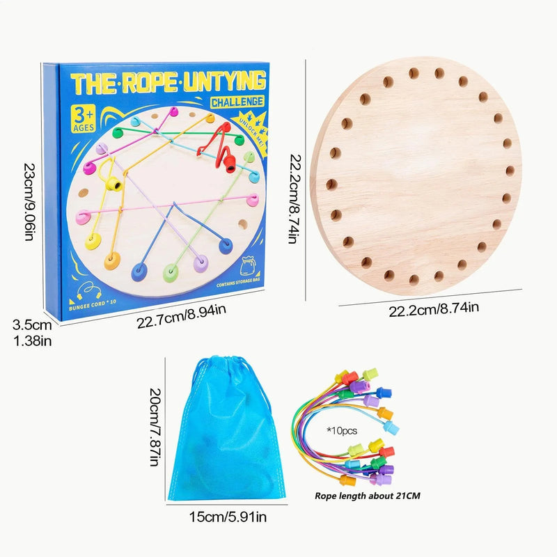 Brainy Knots Rope Puzzle