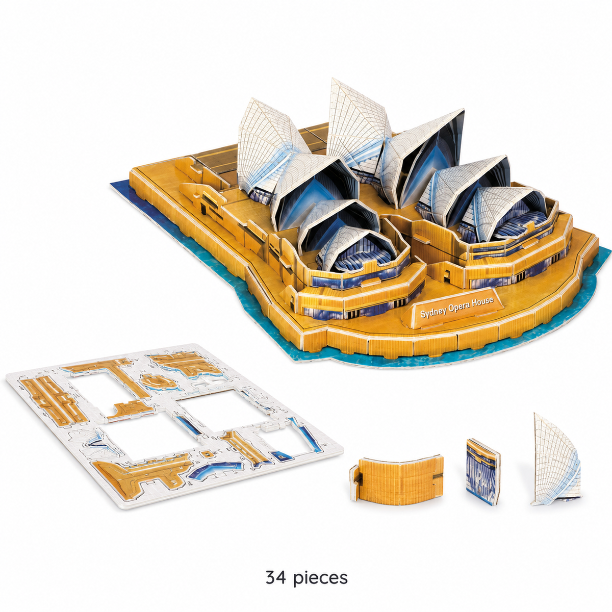 World Attractions Paper Puzzle