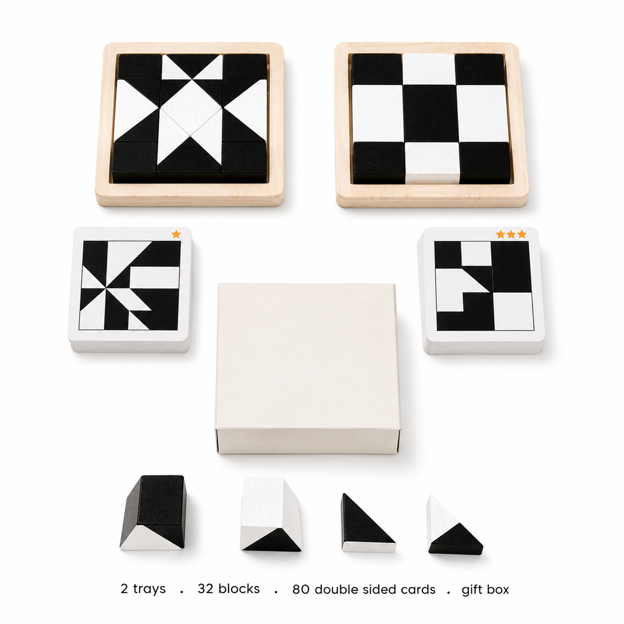 Geometric Battle Puzzle Blocks