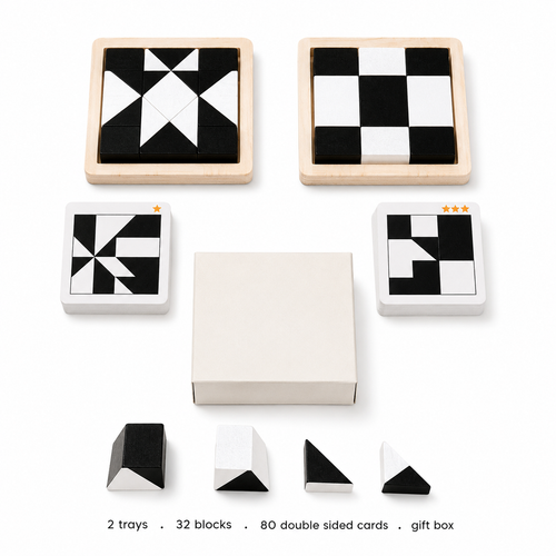 Geometric Battle Puzzle Blocks